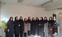 بازدید مسئول امور بانوان و خانواده سازمان از مرکز آموز فنی و حرفه ای خواهران - تهران